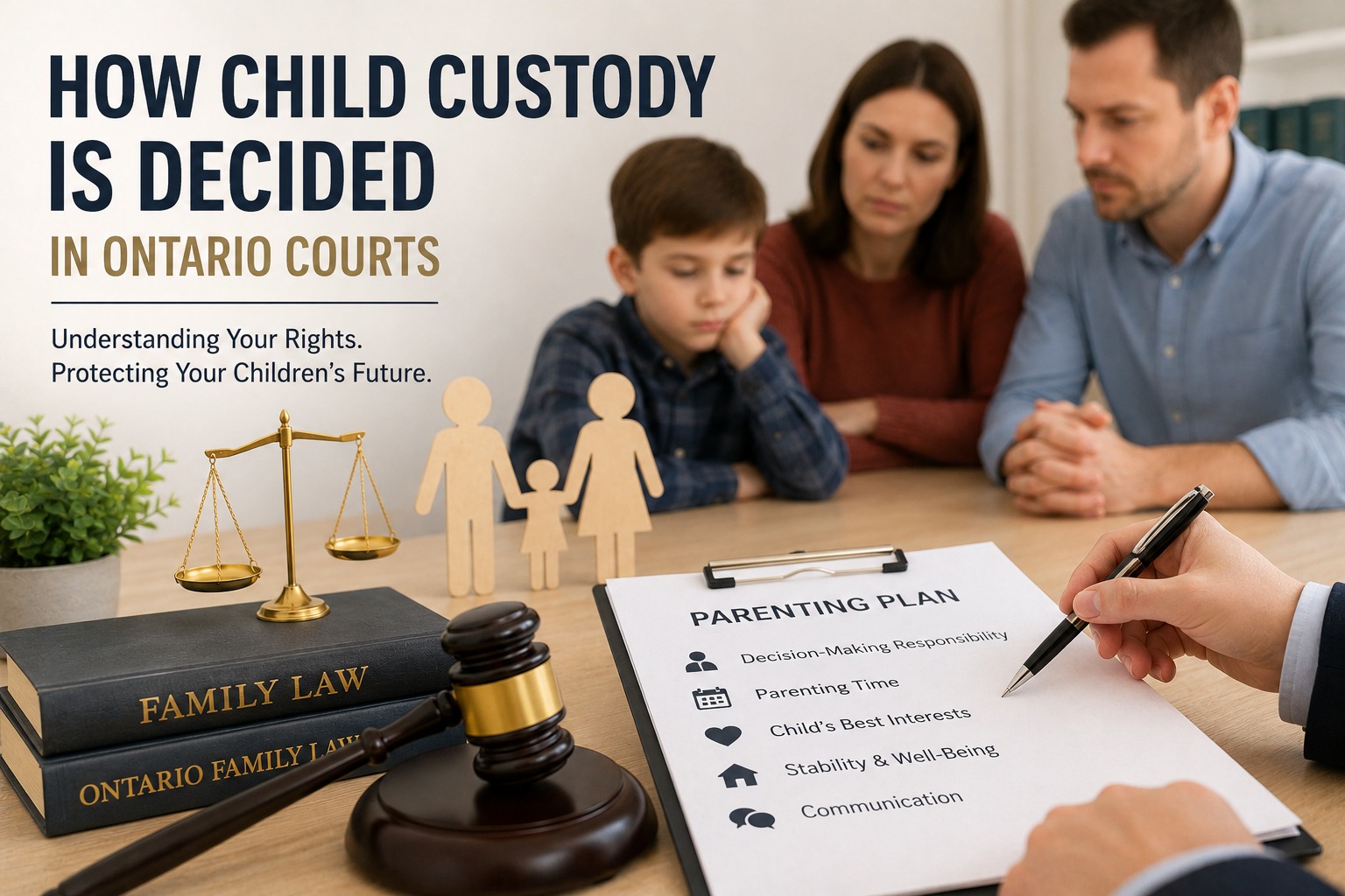 How Child Custody Is Decided in Ontario Courts