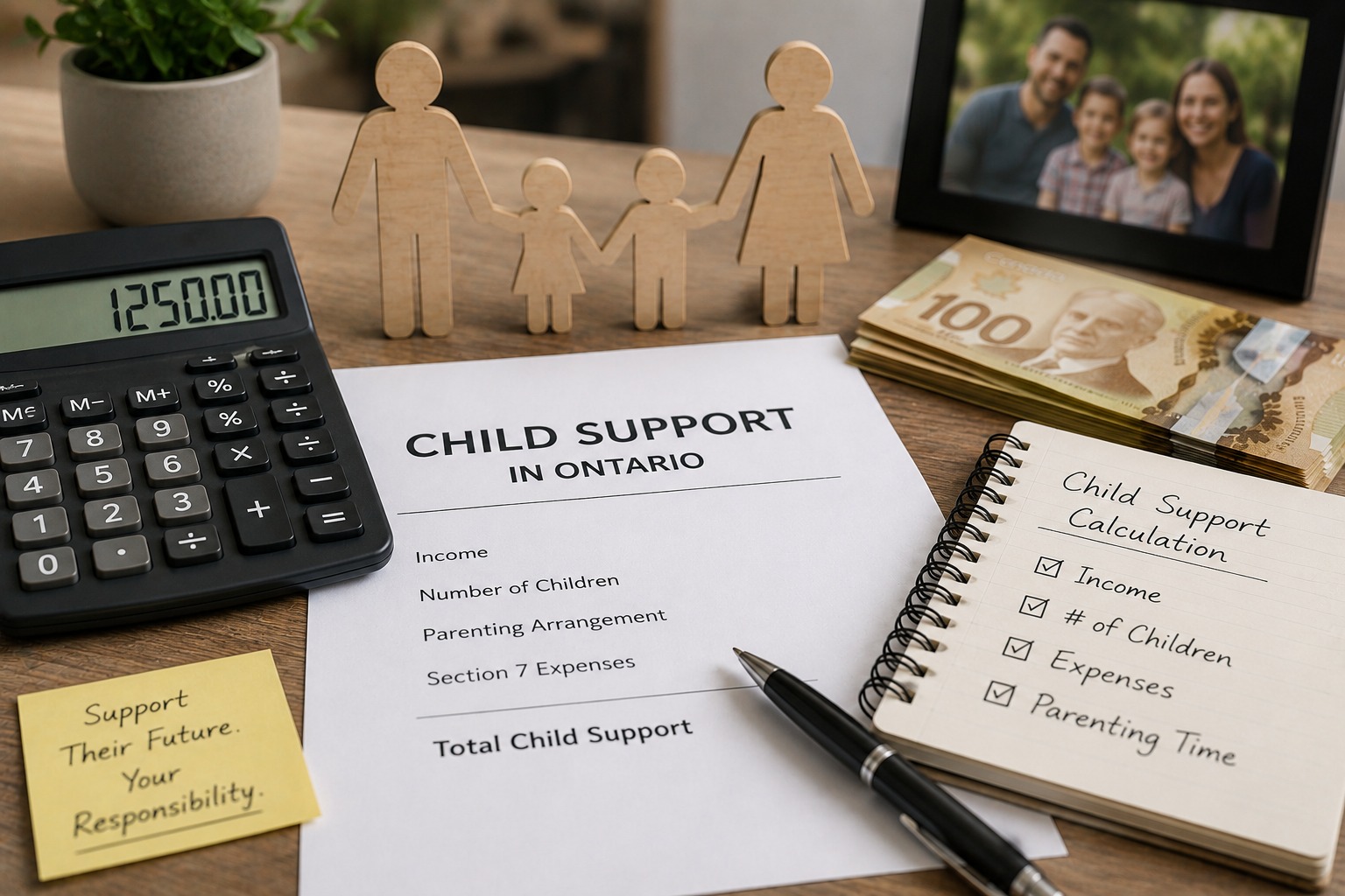 Child Support in Ontario: How It’s Calculated